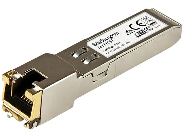 STARTECH STARTECH J8177CST SFP transceiver 1000BASE-T RJ45 100m — produkto nuotrauka