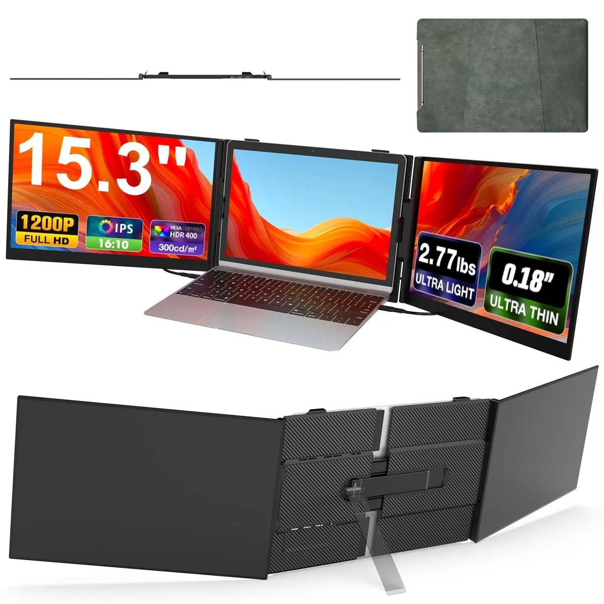 Batianda Batianda 15.3" FHD 1200P 16:10 Portable Monitor 2 in 1 accessory — product photo