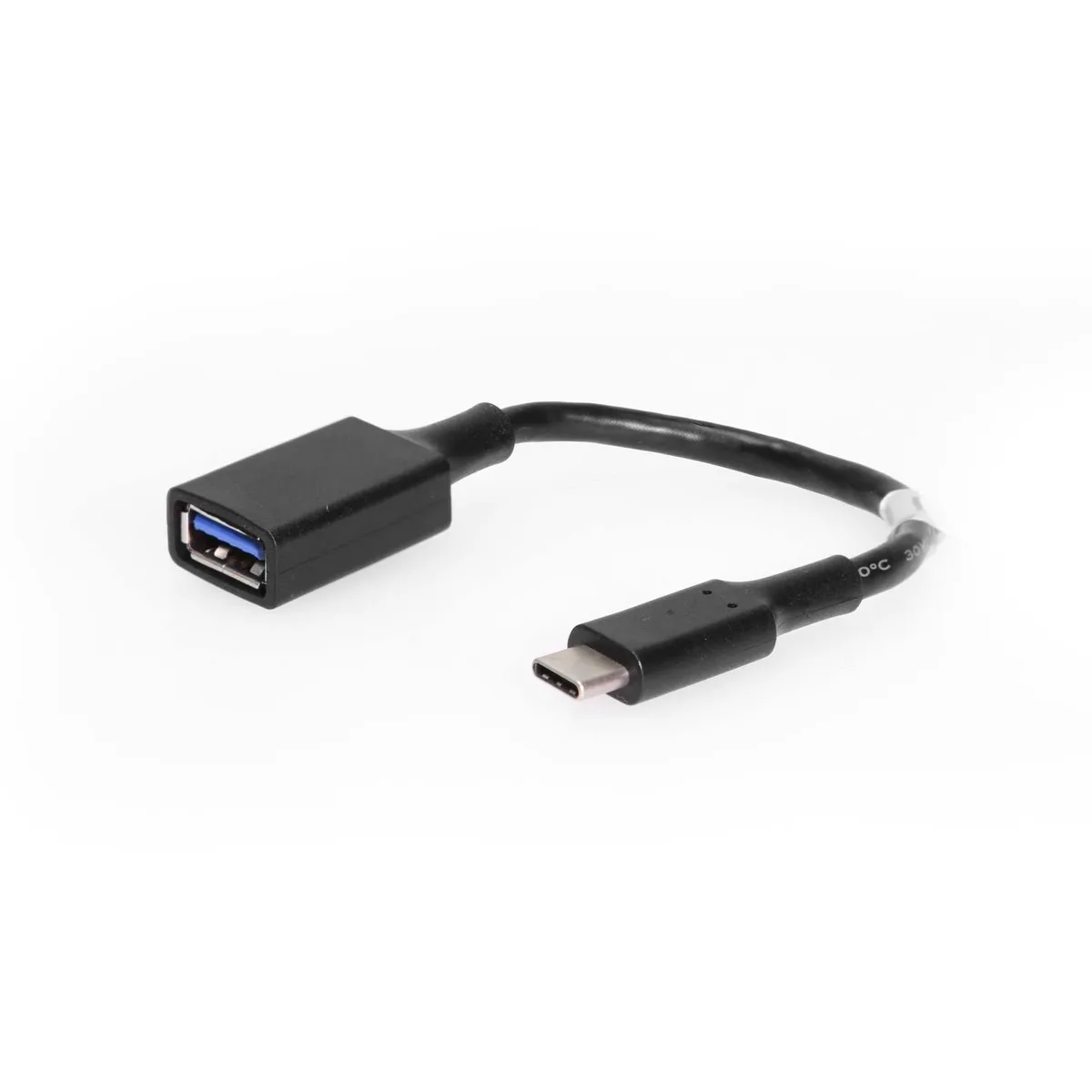 CoolGear CoolGear USB3-AFCM015B USB 3.2 Gen 1 Type-C to Type-A Adapter Cable 6in — product photo