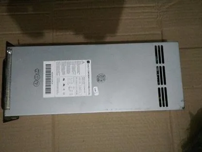 Rectangular ATX power supply unit in matte black finish
