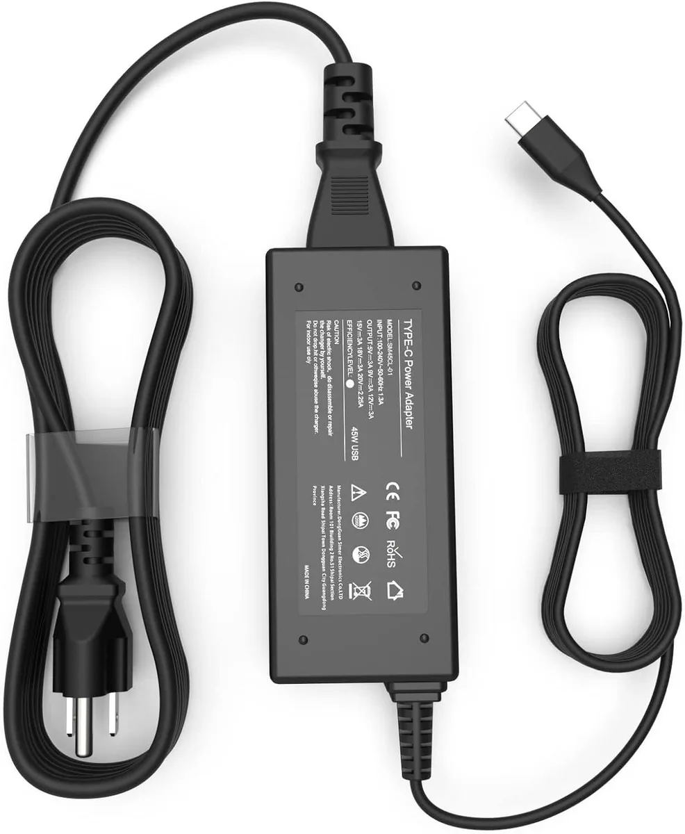Kenuco Kenuco 45W USB-C AC Adapter 5V 9V 12V 15V 18V 20V — product photo