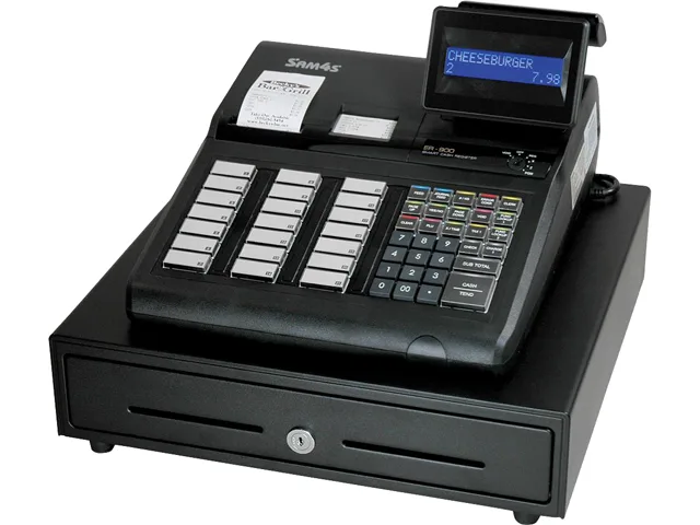 SAM4s SAM4s ER945 cash register 91-key raised keyboard 2 thermal printers — product photo