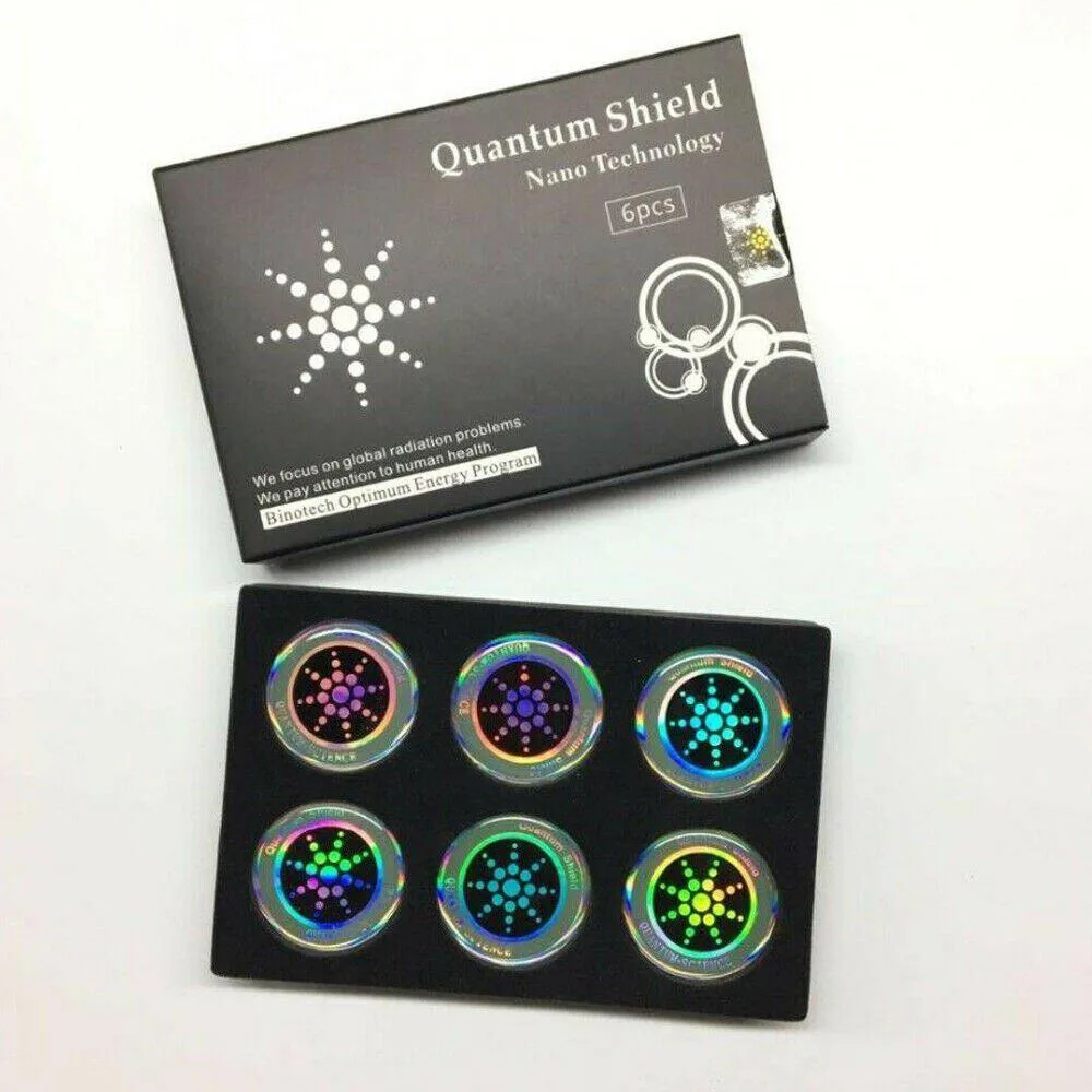 ANLONGLI ANLONGLI Quantum Shield Radiation Stickers 6 Pack mobile electronics accessory — product photo