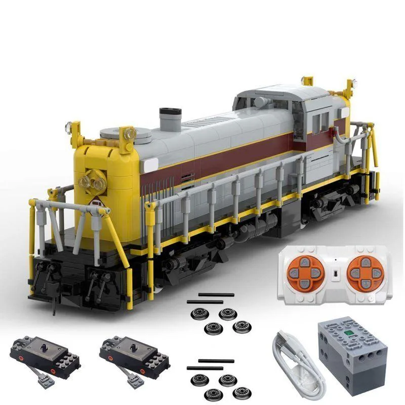 ZITIANYOUBUILD ZITIANYOUBUILD MOC-117004 RS-2-Erie 909 Large Train 1216 Parts Educational Building Set — product photo