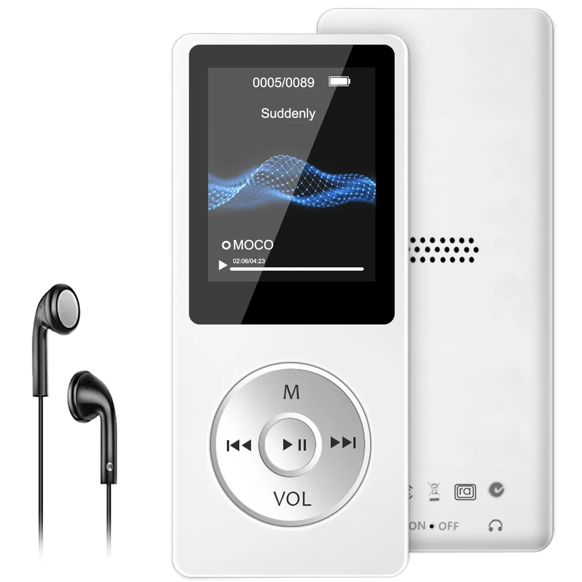  Wodgreat S05W32GB 32 GB 1.8" Bluetooth 5.0 MP3 player — product photo
