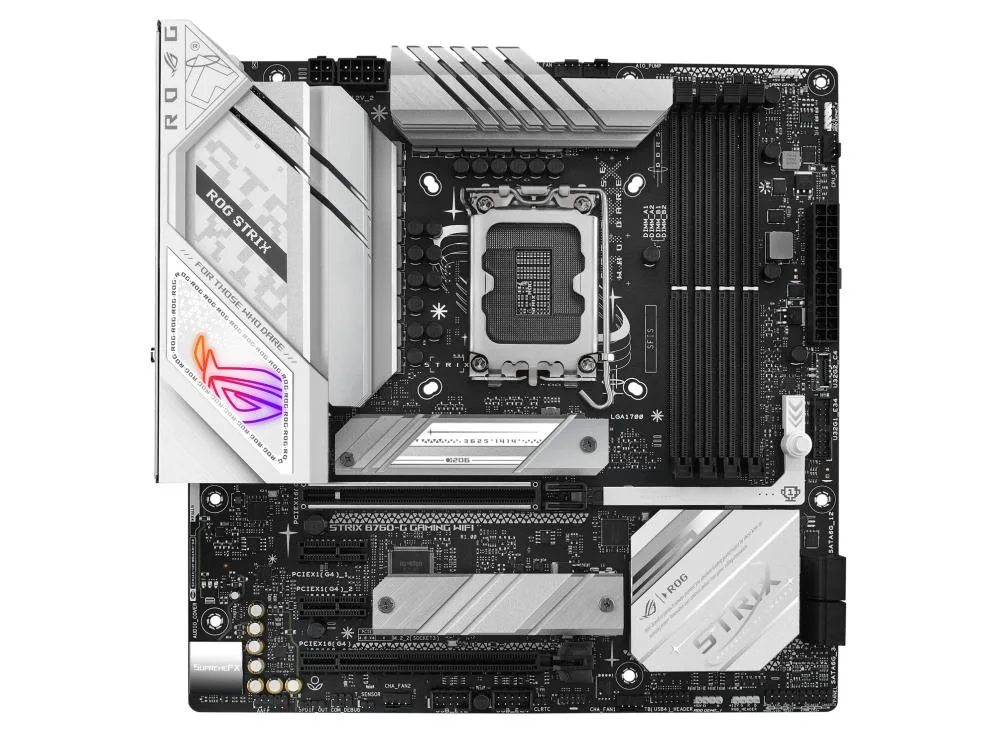 ASUS ASUS ROG STRIX B760-G GAMING WIFI micro ATX Socket LGA1700 Intel B760 motherboard — product photo