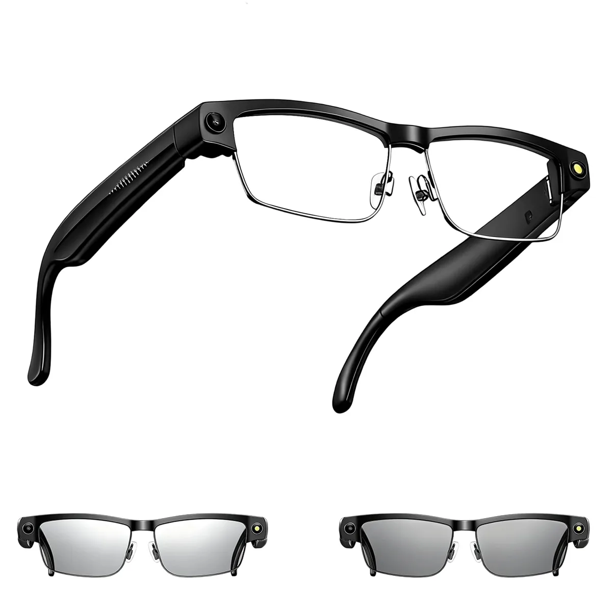  MSCGLYXGS Shiny Black S01 computer glasses 8MP 1200P 32MP — product photo