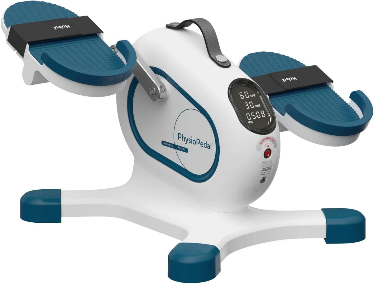 TAURKENAM TAURKENAM PhysioPedal Arm &amp; Leg Exerciser 8 Speeds 8 Resistance Levels LED Display Magnetic Remote home gym — product photo