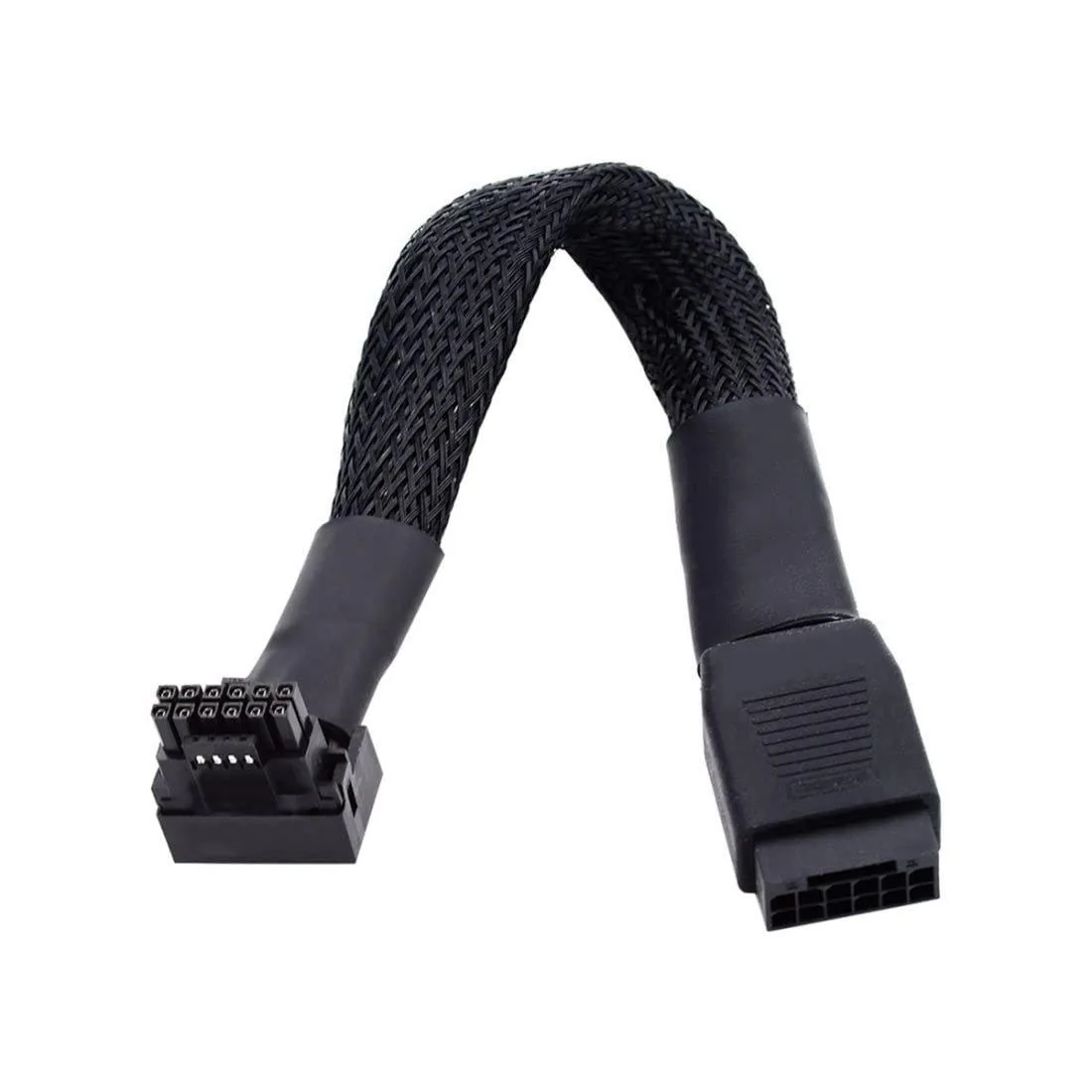 Vszerda Vszerda ATX 3.0 PCI-E 5.0 12VHPWR 90° UP Angled Extension Cable 17cm — product photo