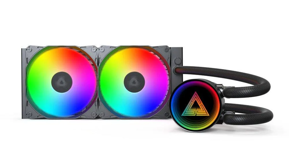 Montech Montech LightFlow ARGB 240 Black liquid cooler — product photo