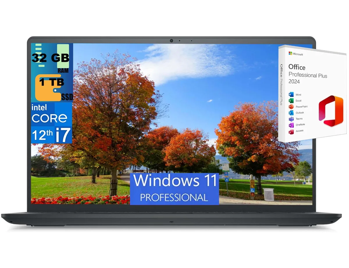 DELL DELL Inspiron 3520 15 laptop i7-1255U 32GB 1TB SSD Pro — product photo
