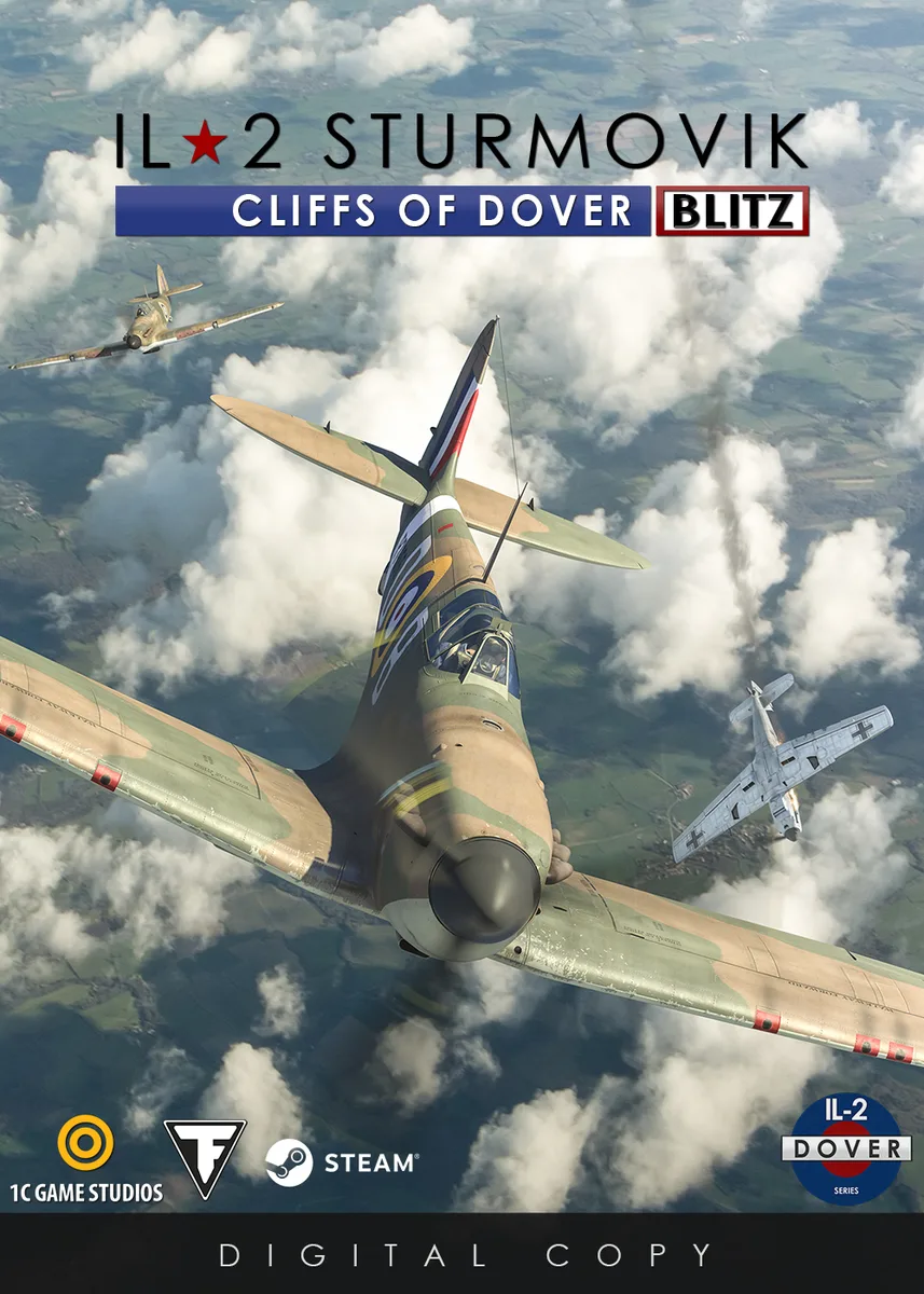 1C Publishing EU 1C Publishing EU 45912 IL-2 Sturmovik: Cliffs of Dover Blitz Edition downloadable game — product photo