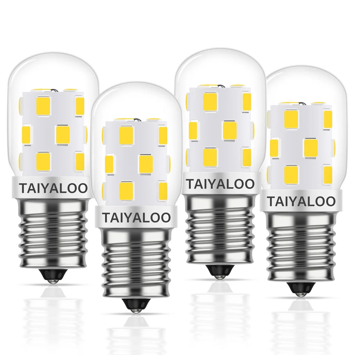 KEHIPI KEHIPI E17 LED Light Bulb Dimmable 3W 380LM 6000K Pack of 4 — product photo