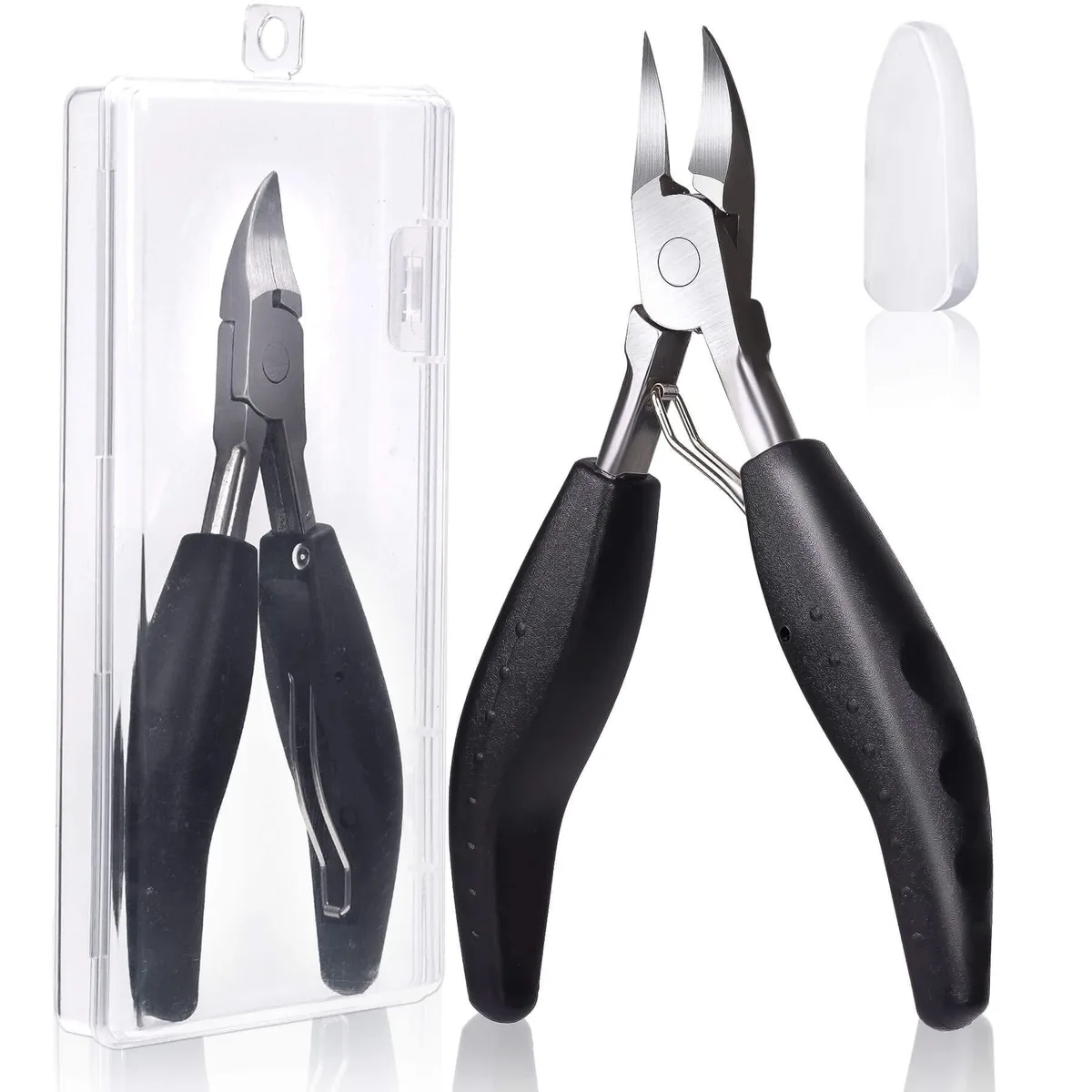  Generic 22-7 Curved Stainless Steel Trimmer Blue — product photo