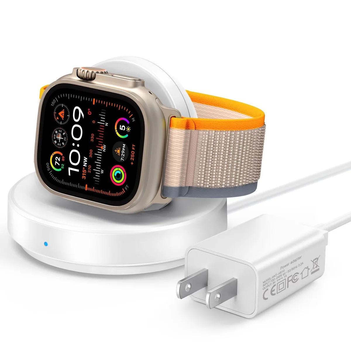 No Sew No Sew Upgraded Apple Watch Charger Magnetic Dock 3.3ft Cable — product photo
