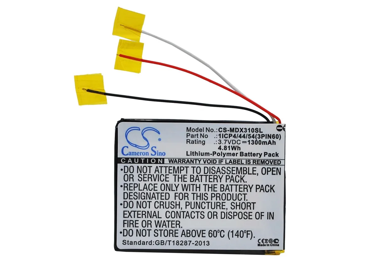 CameronSino CameronSino DS-CS-MDX310SL 1300mAh 3.7V GPS battery — product photo