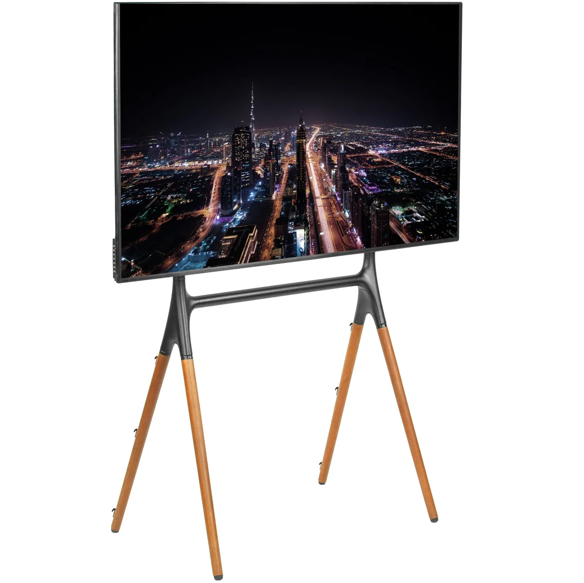 VIVO VIVO Easel Studio TV Stand 49-70" Brown tv mount — product photo