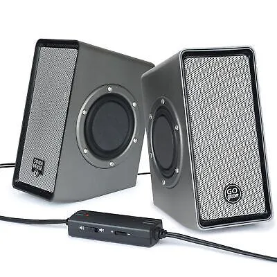 GOgroove GOgroove SonaVERSE O2 2.0 Channel USB Speaker Gray 14W — product photo