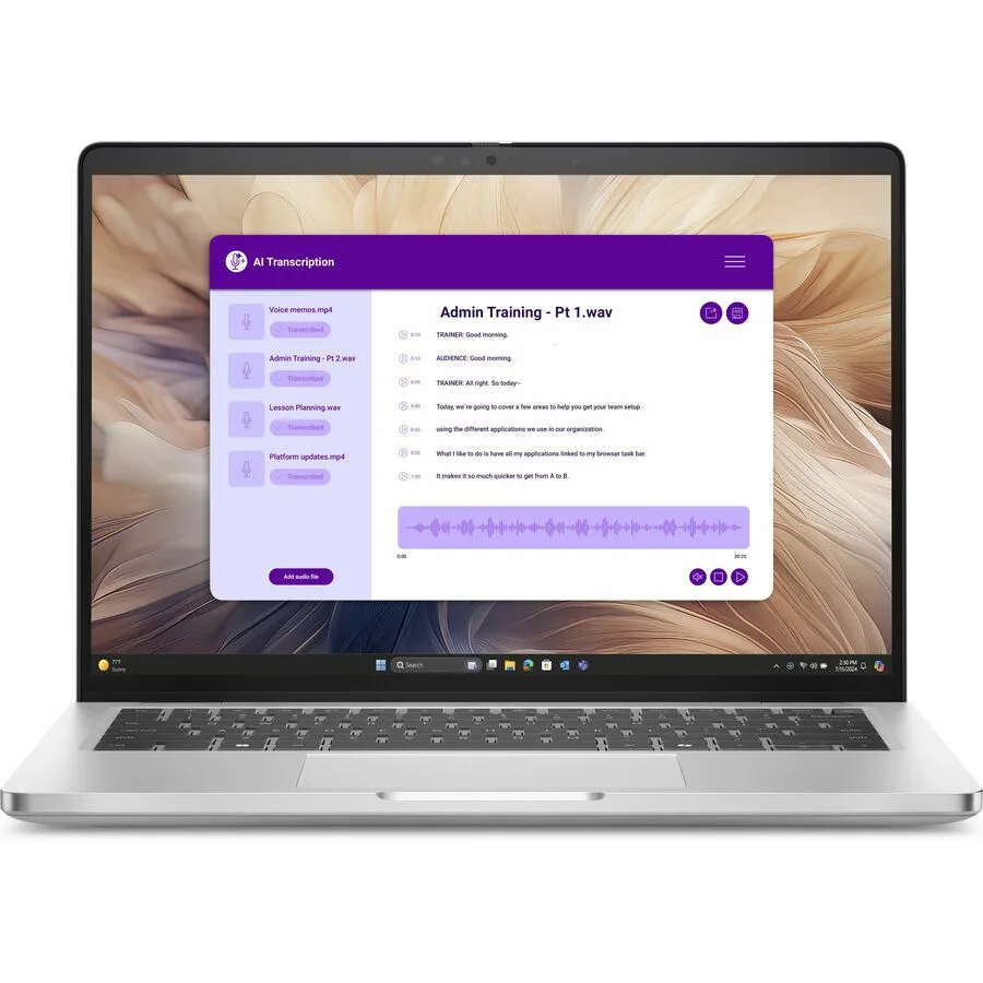 DELL DELL NGC53 Pro 14 Plus PB14250 laptop Intel Core Ultra 7 265U 32GB 512GB — product photo