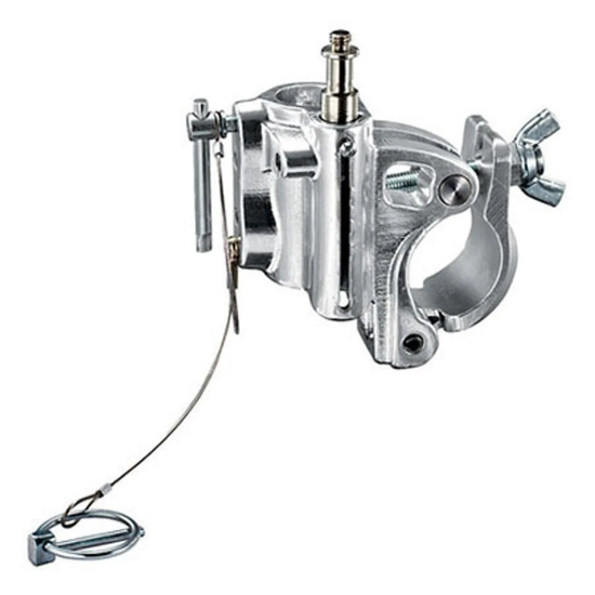 Avenger Avenger C345 Barrel Clamp 5/8" Spigot 1-1/8" Receiver Silver — product photo