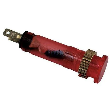 Dayton Dayton 22NY81 Flush Panel Light Red 240 V AC/DC 8mm — product photo