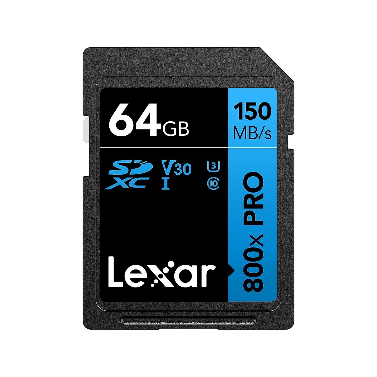 Lexar Lexar 800x PRO BLUE 64GB SDXC Memory Card — product photo