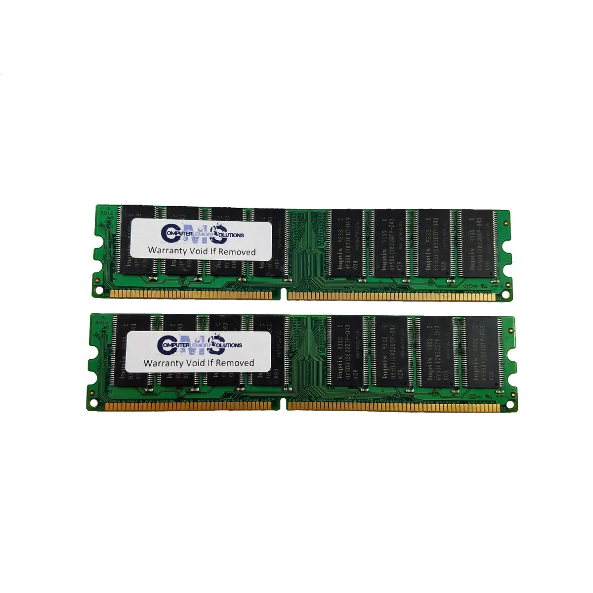 Computer Memory Solutions Computer Memory Solutions 2GB (2×1GB) DDR1-2100 SODIMM memory upgrade for ThinkPad T30 — product photo