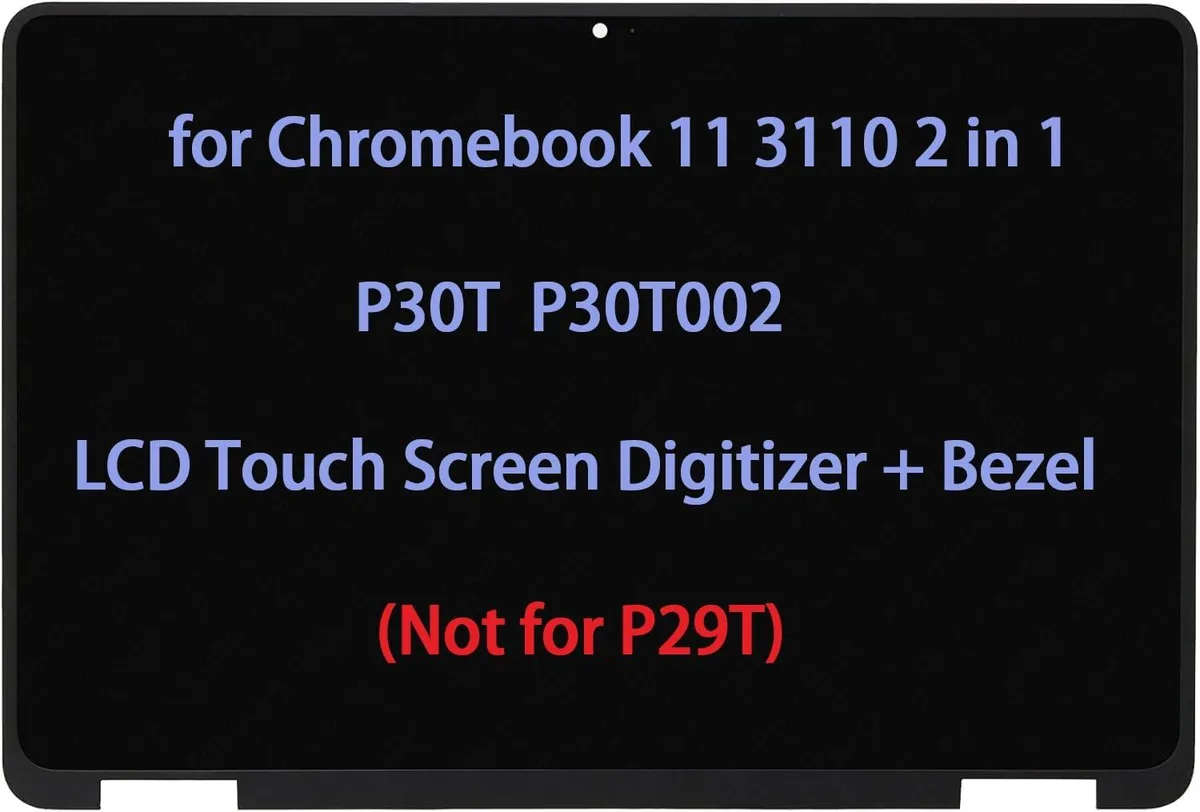 NUOLAISUN NUOLAISUN Screen Replacement Dell Chromebook 11 3110 2 in 1 P30T 11.6" HD — product photo