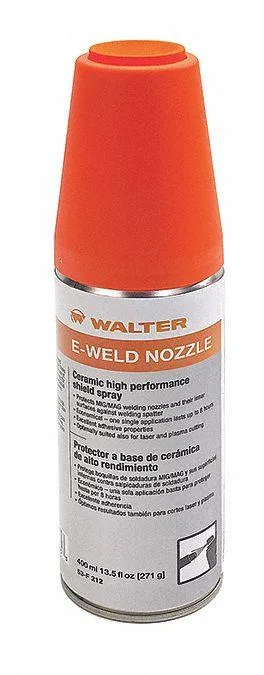 Orange aerosol can 13.5 oz anti-spatter spray