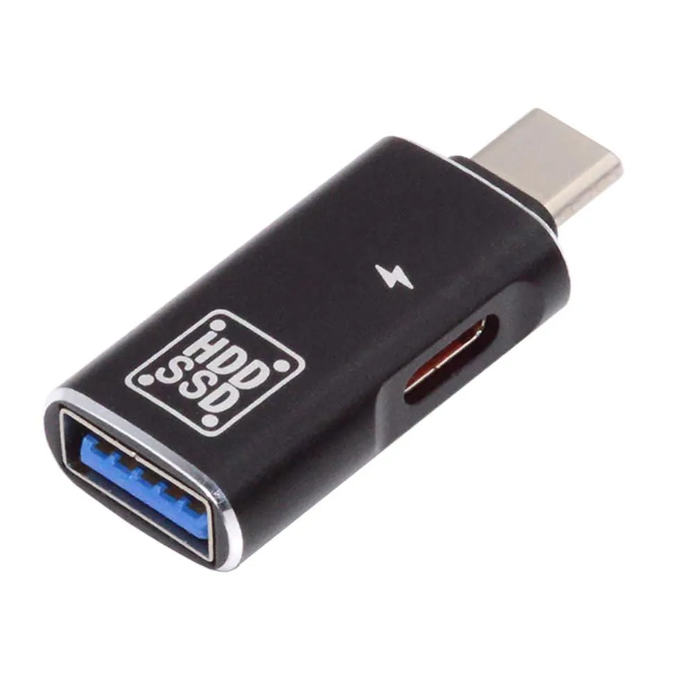 Fervit Fervit USB-C 10Gbps to USB 3.0 Female DC 5V OTG Power Adapter usb cable — product photo