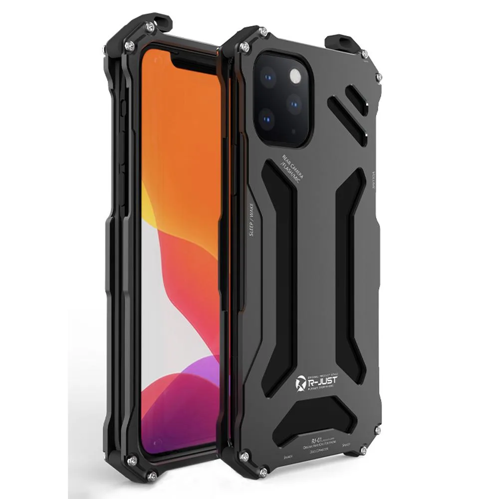 JinTaoRui JinTaoRui Metal Armor Case for iPhone 12 mini Black — product photo