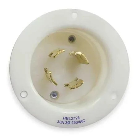 Hubbell Incorporated Hubbell Incorporated HBL2725 30A 250V L15-30P 3P 4W video accessory — product photo