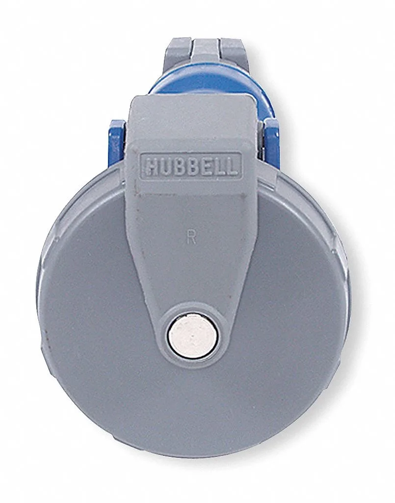Hubbell Incorporated Hubbell Incorporated HBL5100C9W Watertight Pin &amp; Sleeve Connector 100A — product photo
