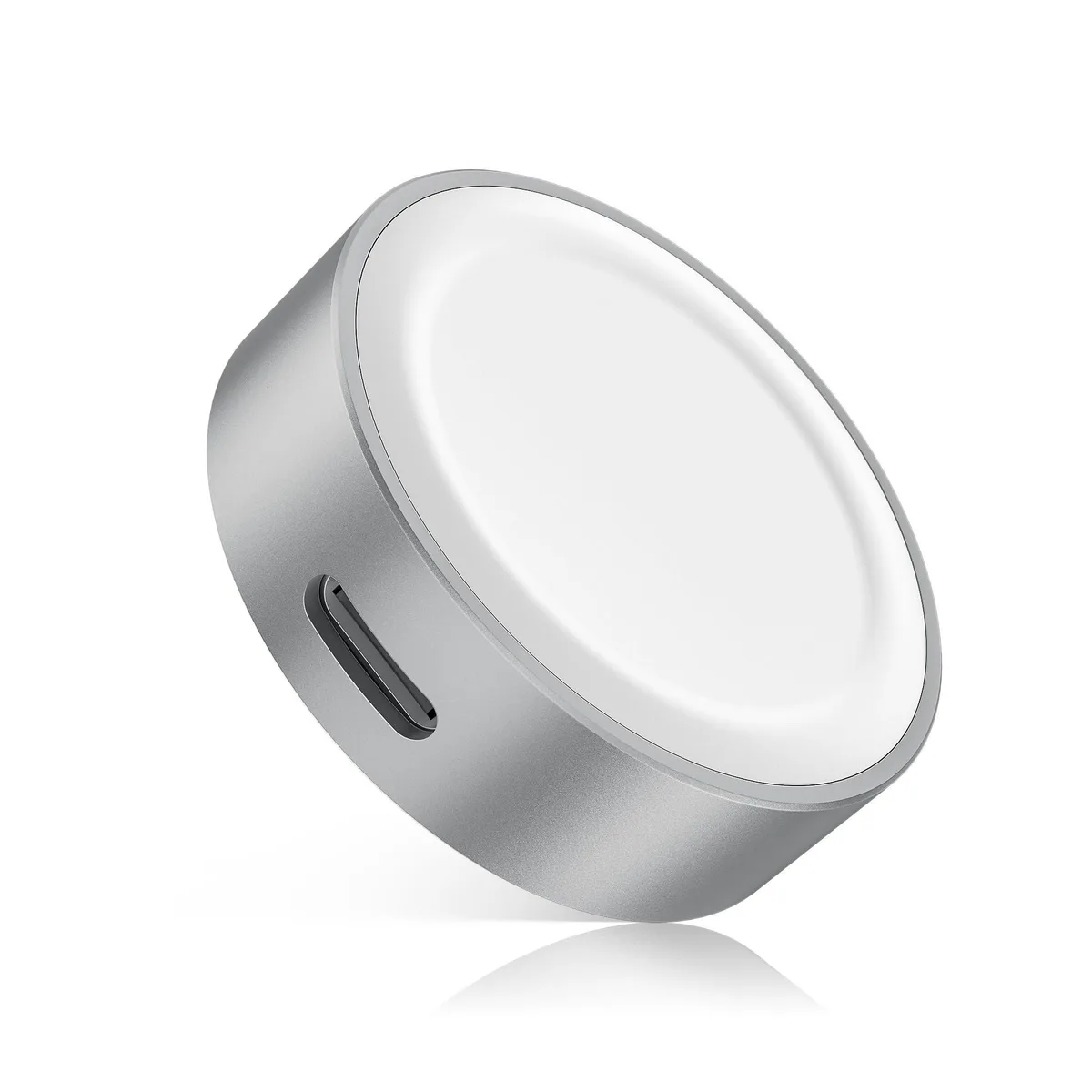  RUXELY ALBS-WA88 USB-C magnetic charger 5W Silver — product photo