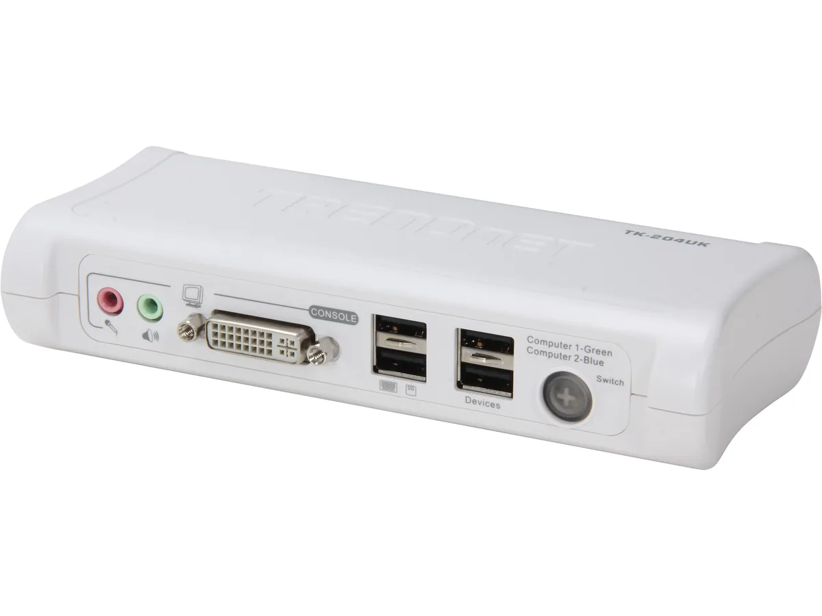 TRENDnet TRENDnet TK-204UK 2-Port DVI USB KVM Switch with Audio — product photo