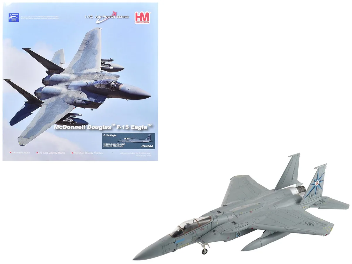 Hobby Master Hobby Master F-15A Eagle 76-0111 318th FIS 1/72 Diecast — product photo