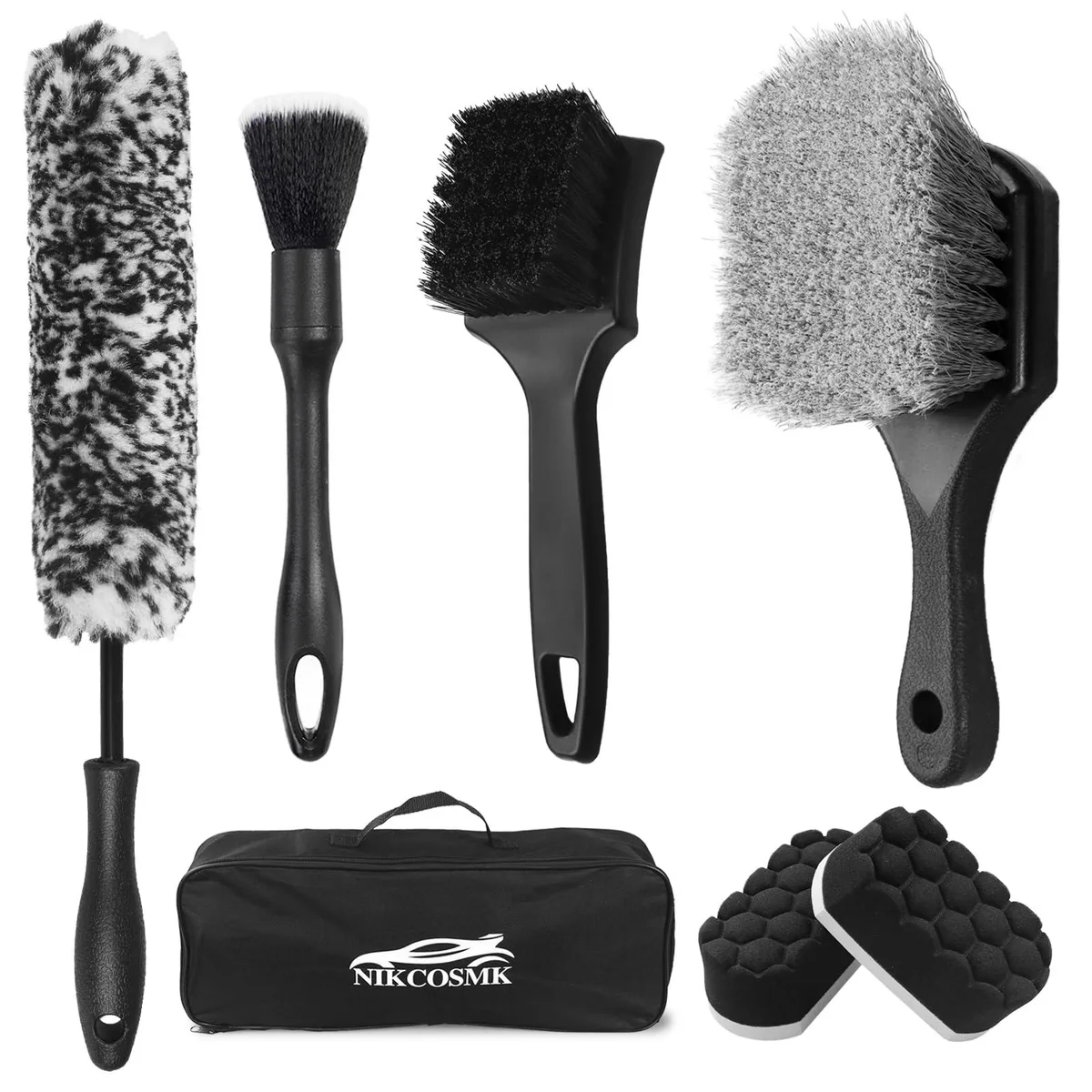 Metra 7P Car Wheel Brush Kit 7pcs Gray .73kg — product photo