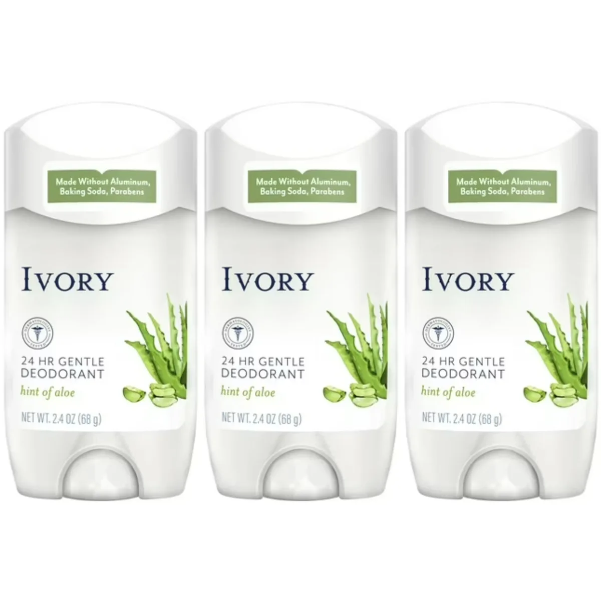 Ivory Ivory IVRY-DS-ALOE-2403 Skin Care 2.4 oz 3-Pack — product photo