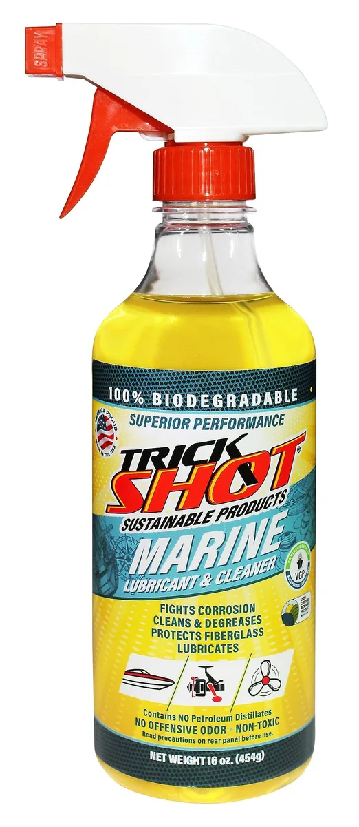 16 oz TrickShot marine lubricant spray can, biodegradable formula, new condition