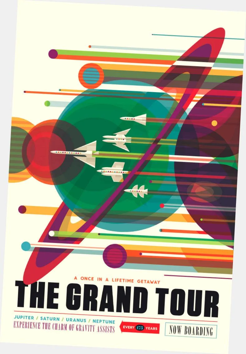 Western Graphic Western Graphic Grand Tour Poster 24x36in — product photo