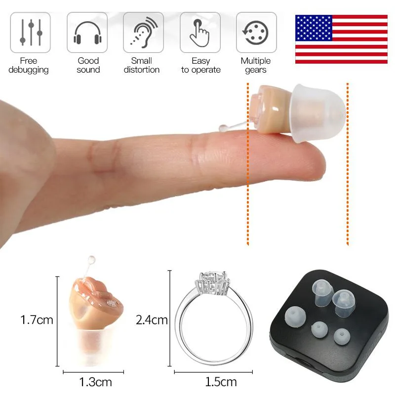 Jinghao Jinghao JH-907 ear care 125dB 30dB gain 1.5x2.2x1cm — product photo