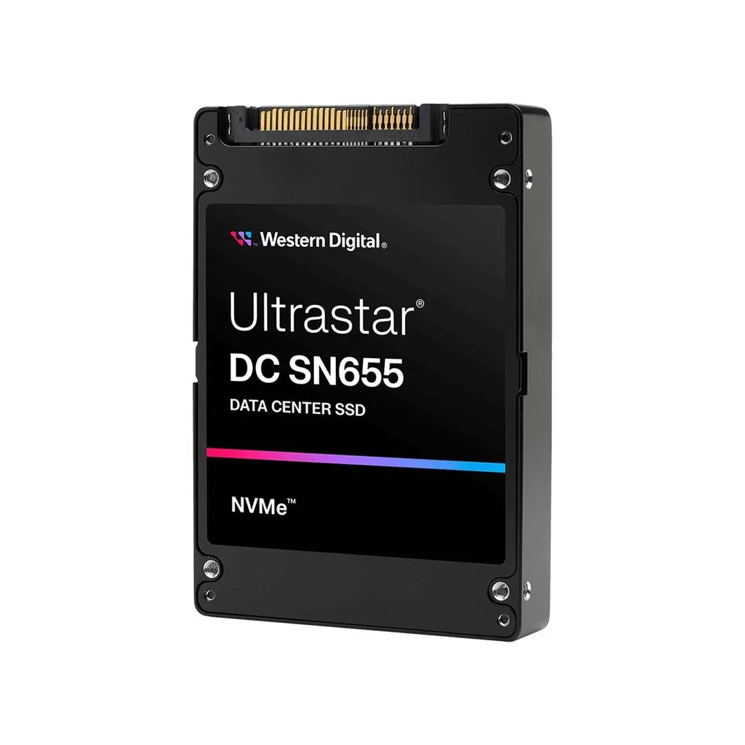 Western Digital Western Digital 0TS2459 Ultrastar DC SN655 U.3 7.68 TB internal SSD — product photo
