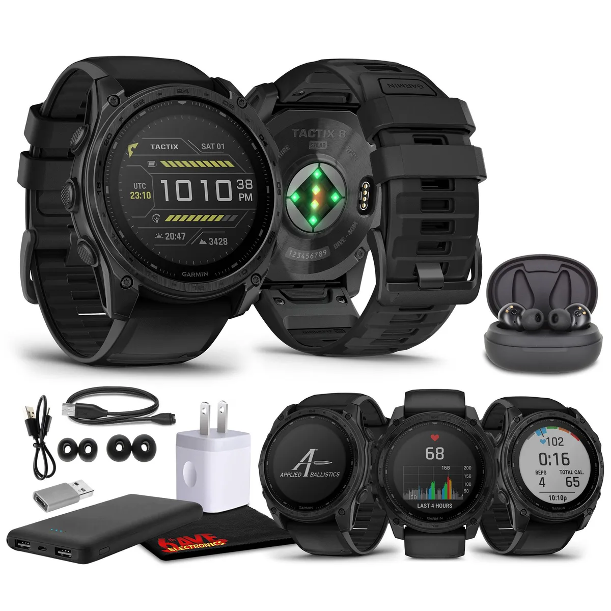 Garmin Garmin tactix 8 51mm Solar Elite Smartwatch 1.4" 40m 48d — product photo