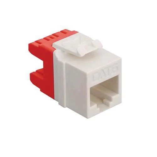 ICC ICC IC1078F6WH CAT 6 HD Mod White switch plate — product photo