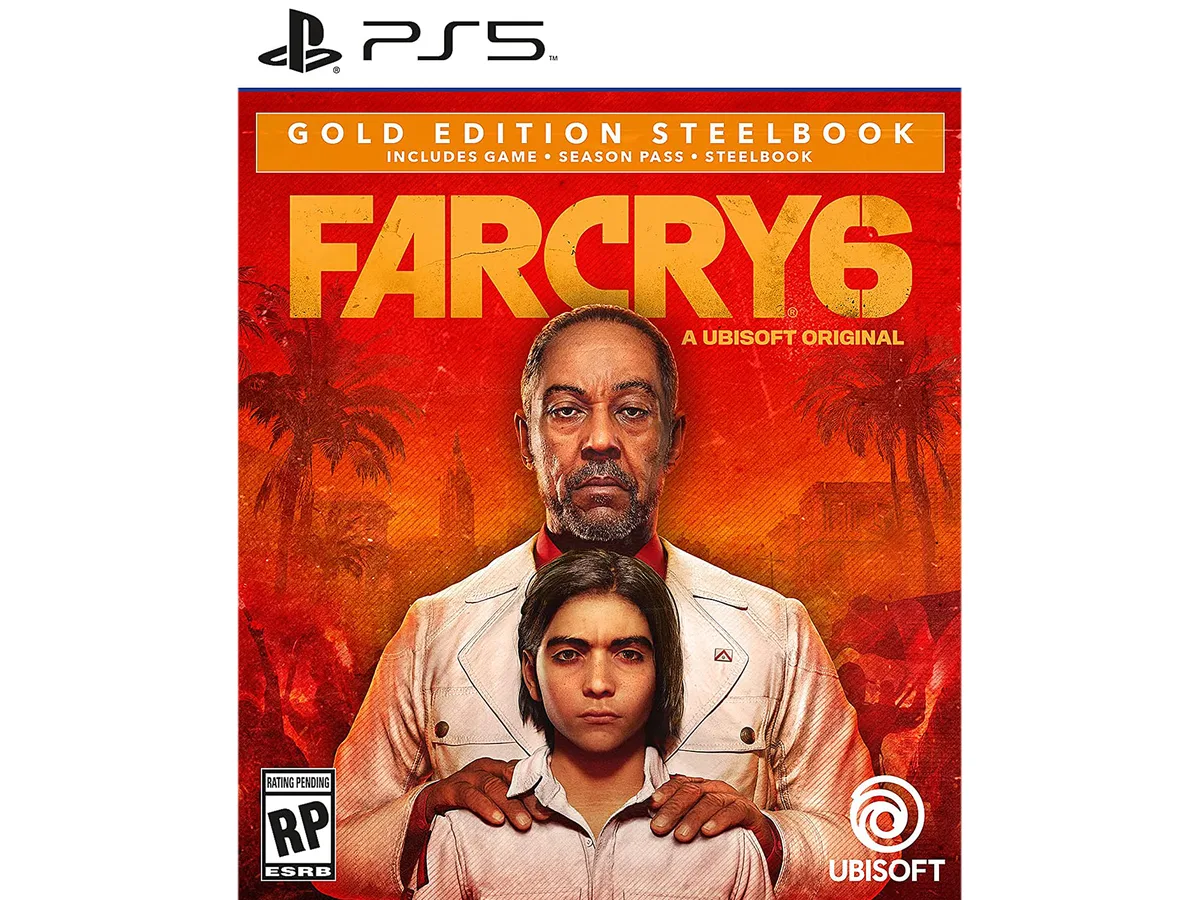 Ubisoft Ubisoft Far Cry 6 Gold Steelbook Edition PS5 UBI 11083 ps5 video game — product photo