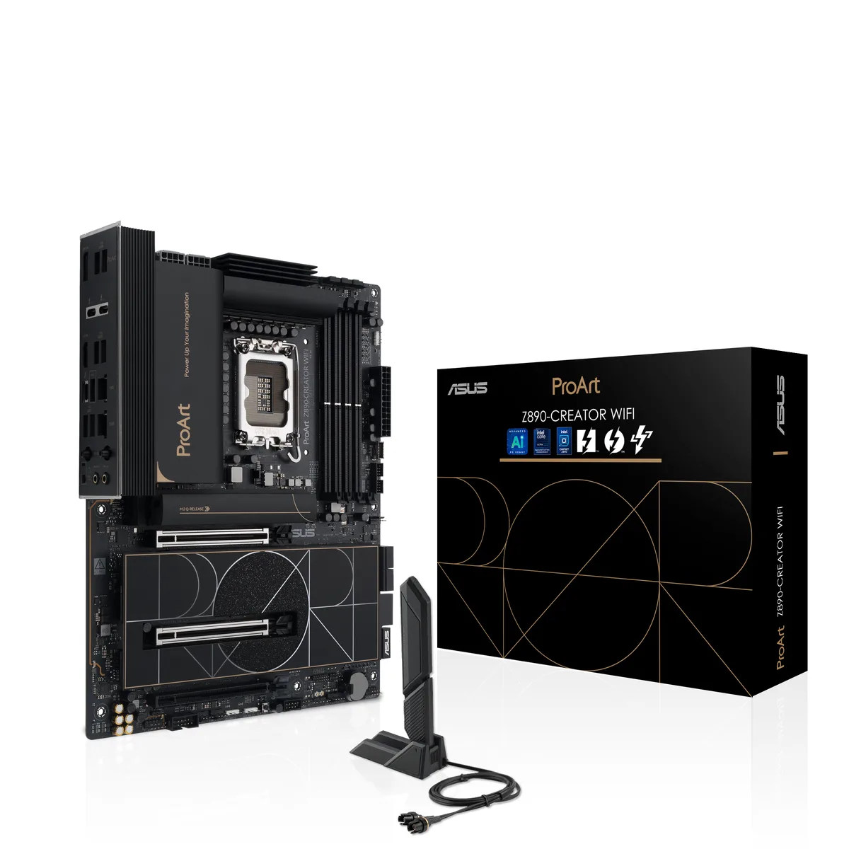 ASUS ASUS PROART Z890-CREATOR WIFI Intel motherboard — fotografie produktu