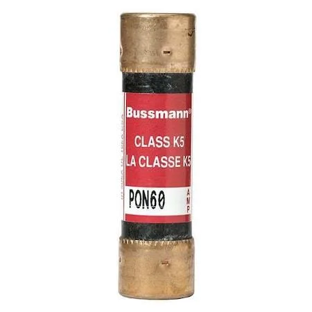 Bussmann Bussmann PON60 Midget Fuse Time-Delay 60A 250V AC Non-Indicating — product photo