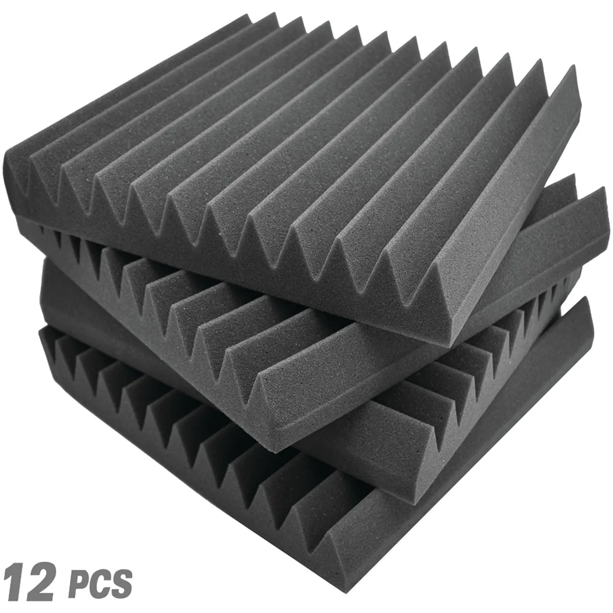PYLE AUDIO PYLE AUDIO PSI1612 acoustic foam panel 12 pack — product photo