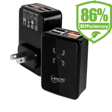ARCTIC COOLING ARCTIC COOLING APWCH-AC030-GBA01 4-port USB charger — product photo