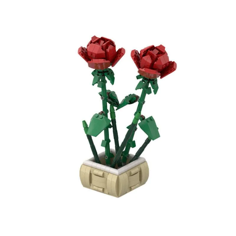 ZITIANYOUBUILD ZITIANYOUBUILD MOC-152127 Rose in a Pot 574 Pieces — product photo